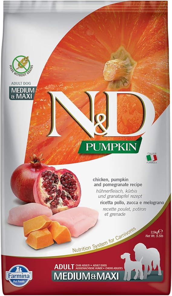 natural & delicious pumpkin formula
