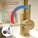 GRIFEMA G4008Y Golden Kitchen Tap 360° Swivel Spout Hot Cold Mixer view 3