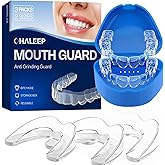 OHALEEP Anti Grinding Mouth Guard for Clenching Teeth at Night, Teeth Grinding Mouthguards for Sleeping, Mouth Guard for Grinding Teeth at Night, Night Guards for Teeth Grinding for Adults