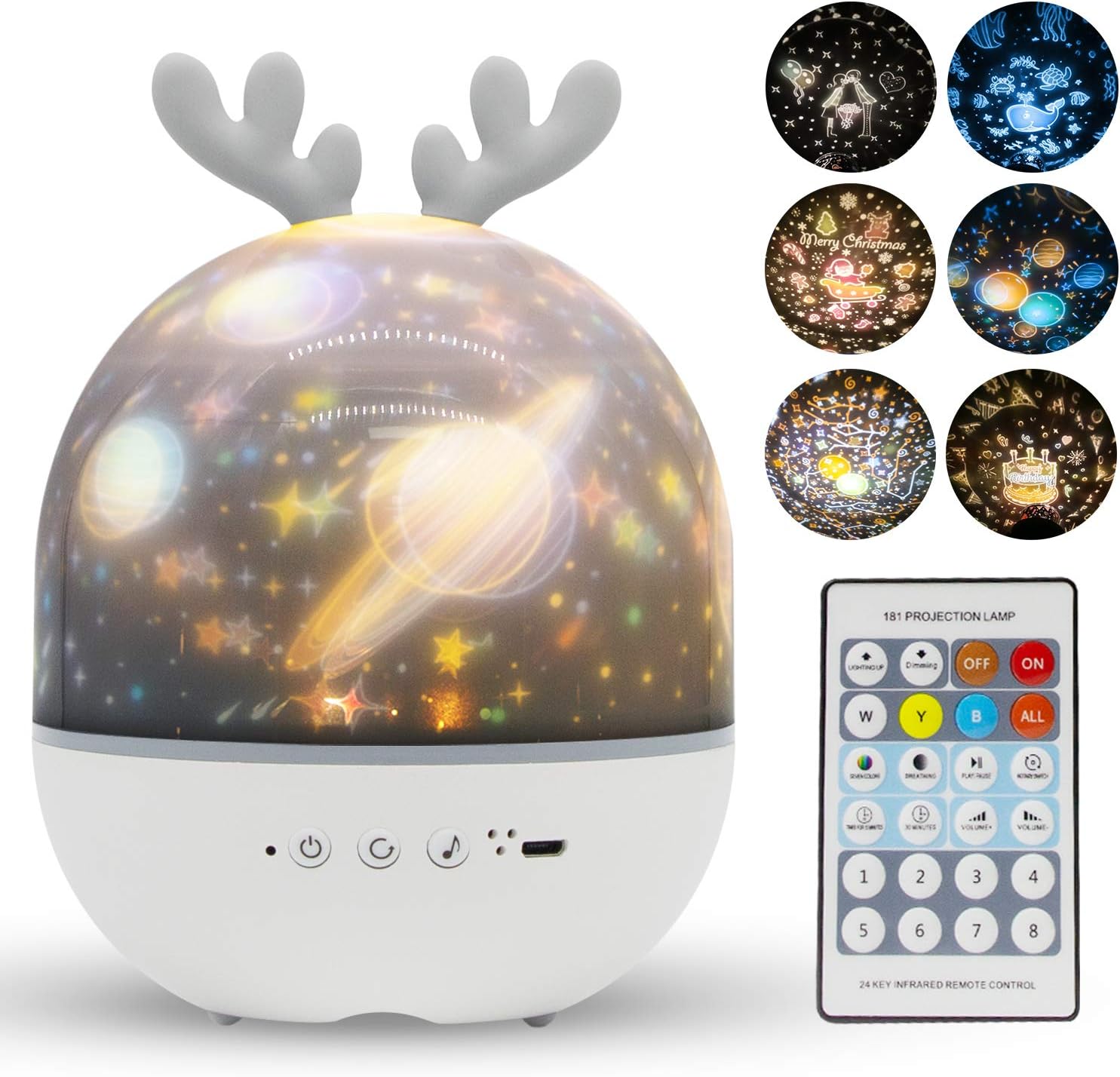 8 Chansons Bebe Veilleuse Projecteur Veilleuse Ciel Etoile Led Enfant Lampe Musicale Et Lumineuse 360 Rotation Cadeaux Pour Les Enfants 4 Films De Projection Auto Shut Off Luminaires Interieur Luminaires Eclairage Kentuckybranded Com