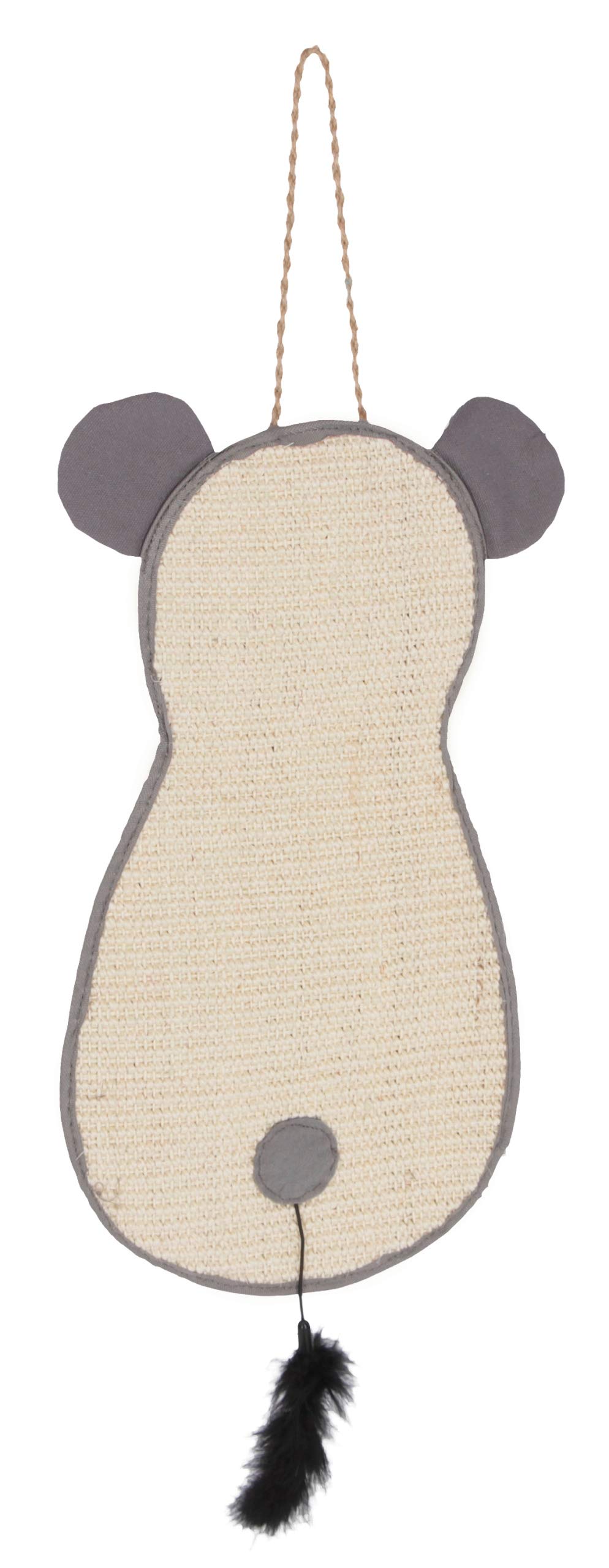 Kerbl Maxi-Pet 81627 Cat Scratching Mat for Door Handle Sisal 66 x 25 cm