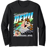 Looney Tunes Tasmanian Devil Original Devil Poster Long Sleeve T-Shirt