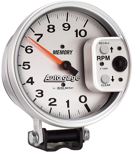 Amazon.com: AUTO METER 233902 Autogage Memory Tachometer,5.000 in