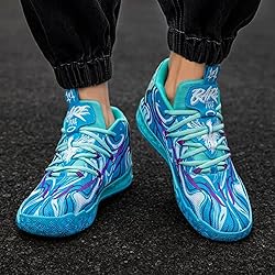 Wqsugnt Mens Multicolor High Top Basketball Shoes