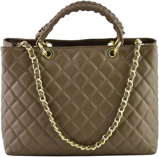taupe leather handbags uk