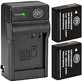BM 2 DMW-BLG10 Batteries and Charger for Panasonic Lumix DC-G100, DC-ZS80, DC-ZS99, DC-GX9, DC-LX100 II, DC-ZS200, DC-ZS70, DMC-GX80, DMC-GX85, DMC-ZS60, DMC-ZS100, DMC-GF6, DMC-GX7, DMC-LX100 Cameras