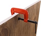 ASelected 4Pcs Mini G Clamp 2 Inch Capacity Orange - Industrial Strength view 6