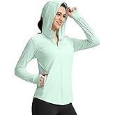 G Gradual Women's UPF 50+ Sun Protection Hoodie Jacket with Ponytail Hole and 4 Pockets Lightweight Long Sleeve for Hiking