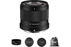 VILTROX 50mm F2.0 Camera Lens Z-Mount for Nikon，Auto Focus Standard Prime Lens for Nikon Z-Mount Camera ZFC Z30 Z50 Z5 Z6 Z6I