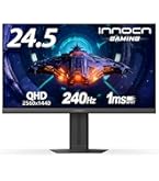 Amazon.com: INNOCN 24.5 Inch Gaming Monitor 1440P 240Hz QHD 2K PC