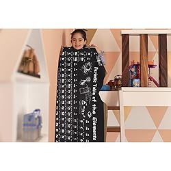 Table of Elements Blanket, Science 60 x 80 Inch