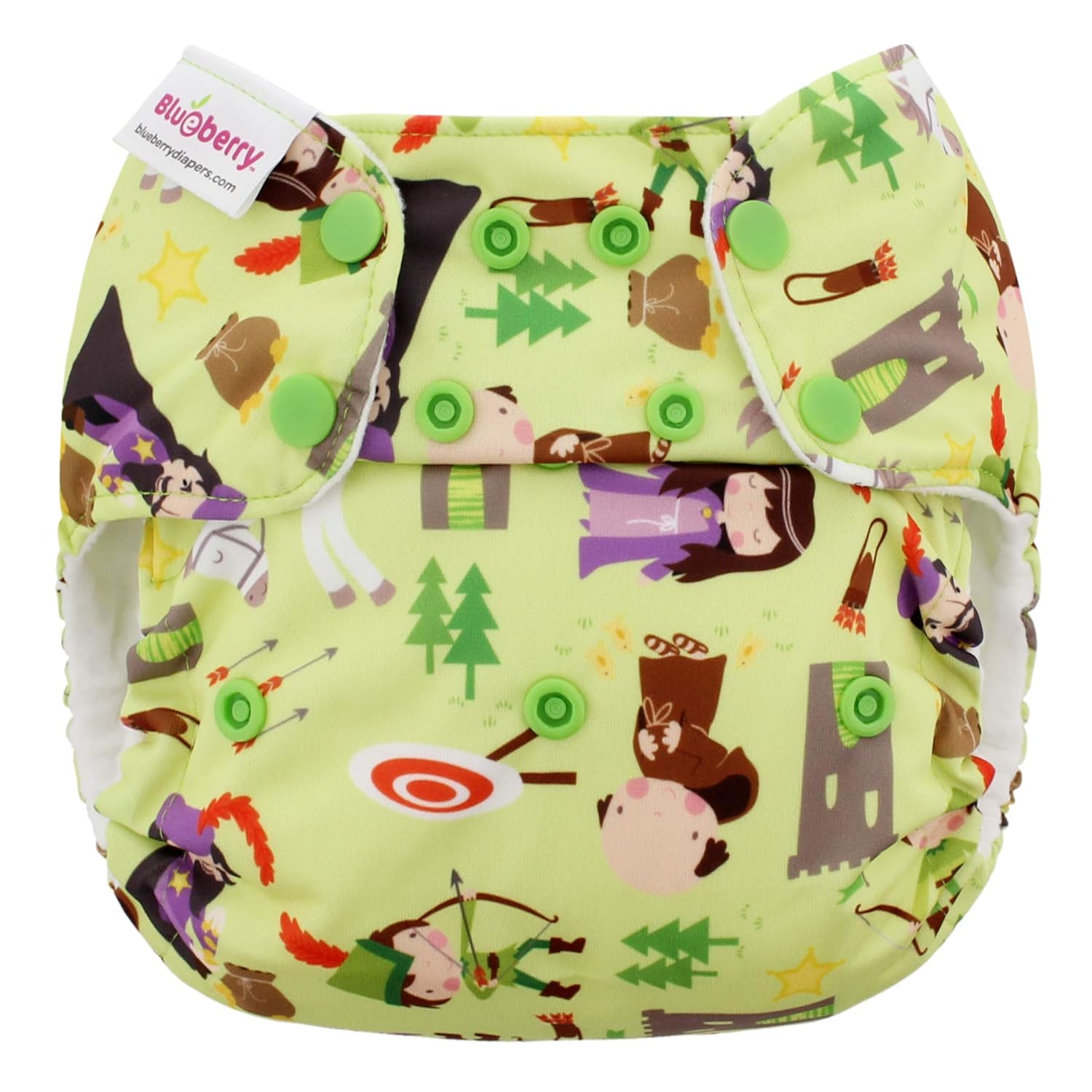 Blueberry Organic One Size Simplex All in One Cloth