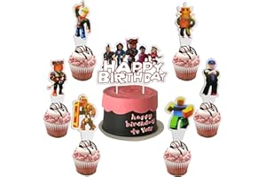 Ananju 25PCS Children Cake Toppers Cupcake Toppers Cake Decorations,Children Birthday Party Supplies Decorations (1)