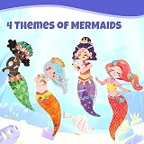 mierEdu Magnetic Dress Up Case Mermaid 30+ Puzzles Pretend Play Ages 3-5 Gift view 2