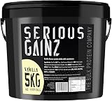 The Bulk Protein Company Serious Gainz Mass Gainer Vanilla 5 kg