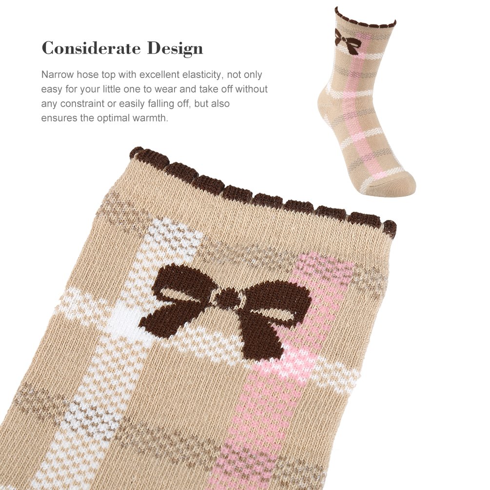 VBIGER Niñas Calcetines Calcetines de algodón Casual Calcetines de dibujos animados adorable