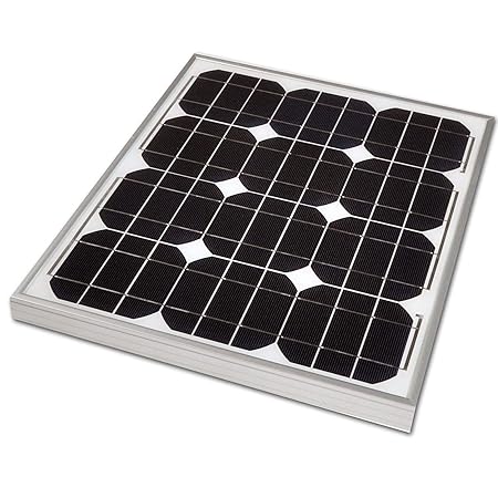 30 W Monokristallines Solar Panel offGRID 12 V Akku Ladegerät System für im Freien, Wohnmobilen von PK Green