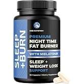 Night Time Fat Burner, Shred While You Sleep, Belly Fat Burner Carb Blocker | Weight Loss Support Supplements, Lose Weight, Support Metabolism &amp; Fall Asleep Fast, 60 Nighttime Diet Pills (2 Month Supply)