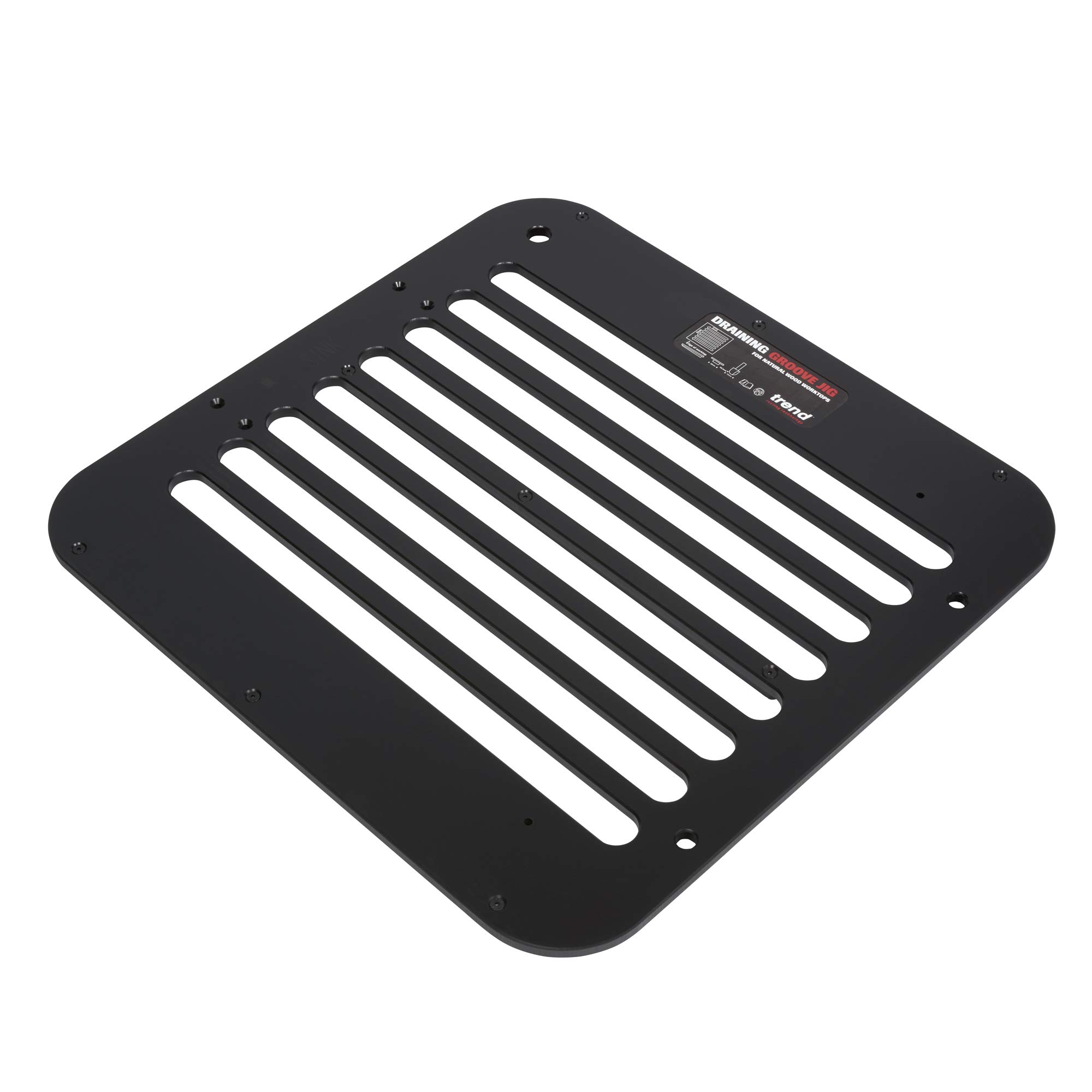 Trend Draining Groove Routing Jig for Installing Belfast, Farmhouse, and Undermount Sinks, DG/JIG