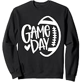 Game Day Football Season Funny Men Women Team Sports Vintage Sweatshirt