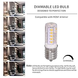 Nobranded E17 LED Bulb,WTINTELL Equivalent to 40