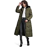 Fengbay Long Puffer Coat Women Down Jacket Parkas Waterproof Warm Long Winter Coats for Women With Hood