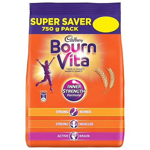 Cadbury Bournvita  Health Drink, 750 gm Refill Pack