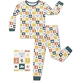 babee Reshinee Bamboo Viscose Toddler Pajamas Boys Girls Baby 12M-8Y Pjs Sets Kids 2pcs Snug fit Long-Sleeve Sleepwear