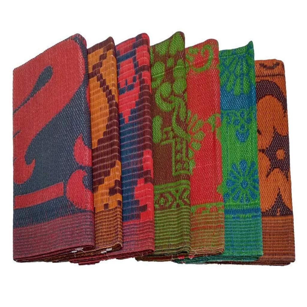 Plastic Floor Mat Plastic Mat (Chatai) Multi Color and Design, Export