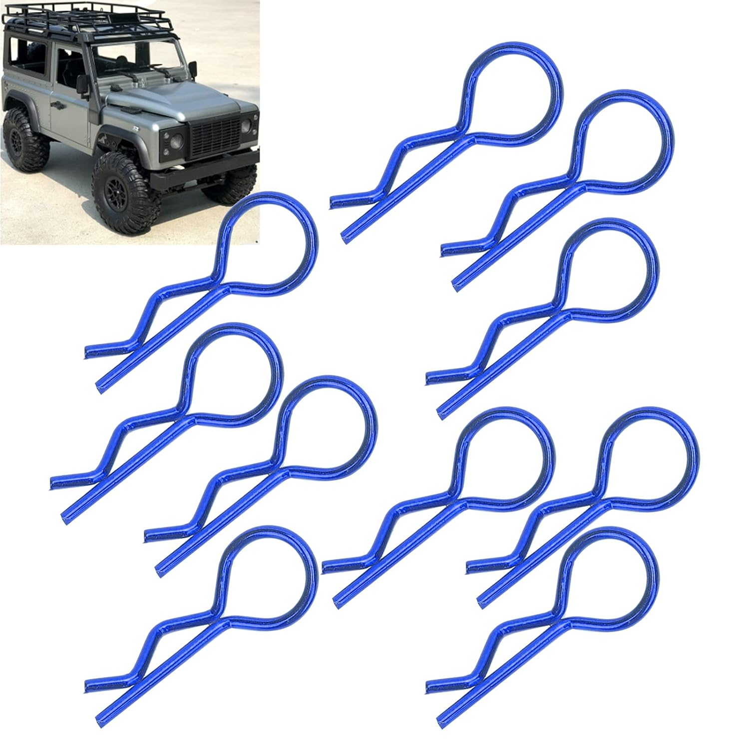 Rc Car R Clips, Rc Body Clips Durable and Disassemble Small and