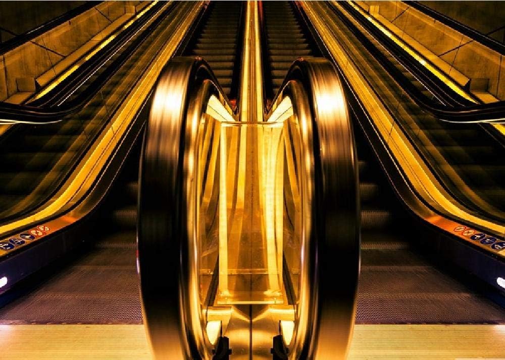 Gold Escalator-Hot Adult Children's Educational Toy Puzzle 1000 Pieces