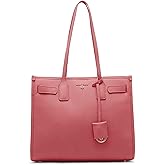 Anne Klein large structured tote with luggage tag