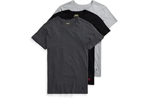 Polo Ralph Lauren Men's Classic Fit Crewneck Shirt (3 Pack)