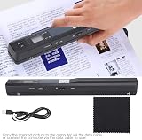 Asixxsix Scanner Pen Portable Drive-Free ABS A4 Scanner USB Fast Scan view 3