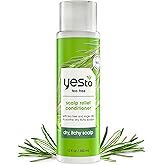 Yes To Tea Tree Scalp Relief Conditioner - Calms Dry Itchy Scalp, Hydrates & Softens With Tea Tree Oil & Sage, Natural, Vegan, Cruelty-Free, 12 Fl Oz
