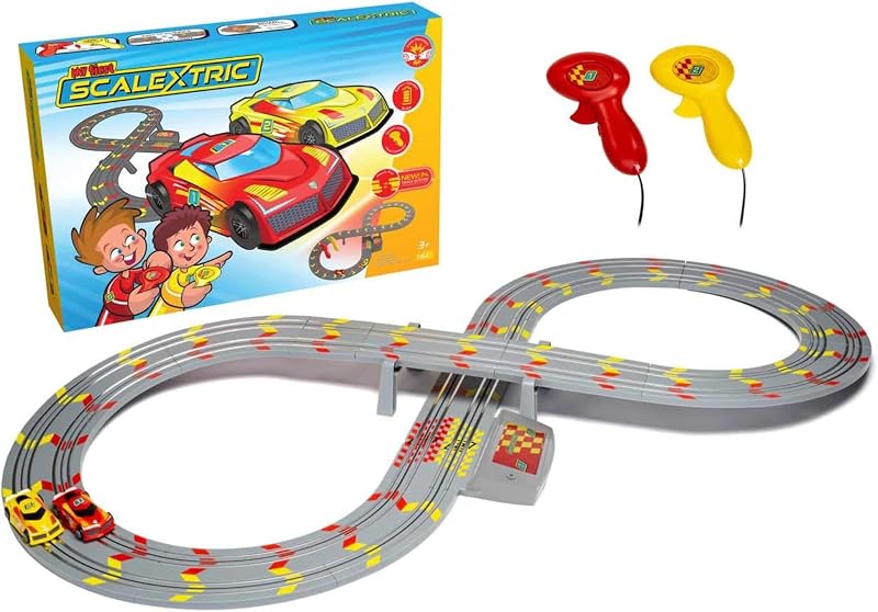 Scalextric My First Racing Track Set for Kids 3+ Battery Powered Cars 2