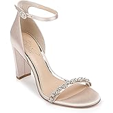 Jewel Badgley Mischka Alyssa Block Heel Sandals