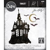 Sizzix 662378 Tholtz Thinlits Die Haunted House