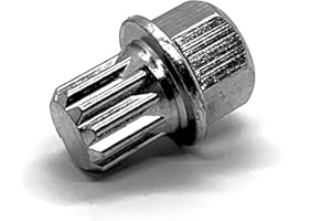 Tekkey Wheel Lock Key for Volkswagen (VW) - Compatible with Jetta/Passat/Golf/Rabbit/GTI and More - ABC1 with 11 Teeth (Pointy)