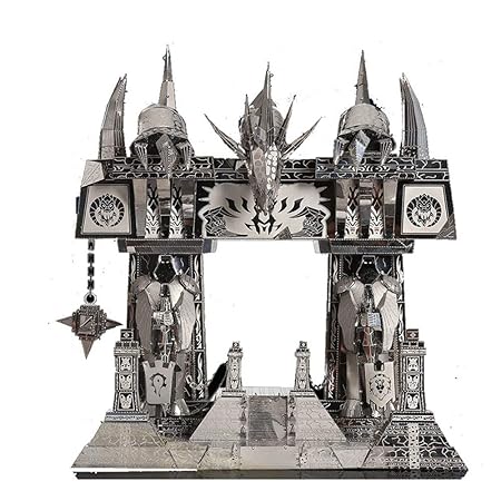 Picture Kingdom World of Warcraft The Dark Portal Model Kits PJ158 DIY 3D Metall Puzzle Laserschnitt Modell-Bausatz Spielzeug