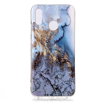Lomogo Huawei P20 Lite/nova 3e Case Soft Silicon Case Shockproof Anti-Scratch Marble Case Cover for Huawei P20Lite / nova3e - LOYHU20952 L8