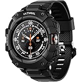 ULTIMAL Bands Compatible with Samsung Galaxy Watch Ultra 47mm band with case for Men, Rugged Sports Case Protective for Galaxy Watch Ultra (2025/2024) Matte Black