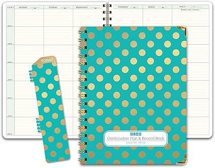 HARDCOVER Combination Plan and Record Book