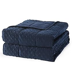 Mr. Sandman Weighted Blanket for Adults, Minky