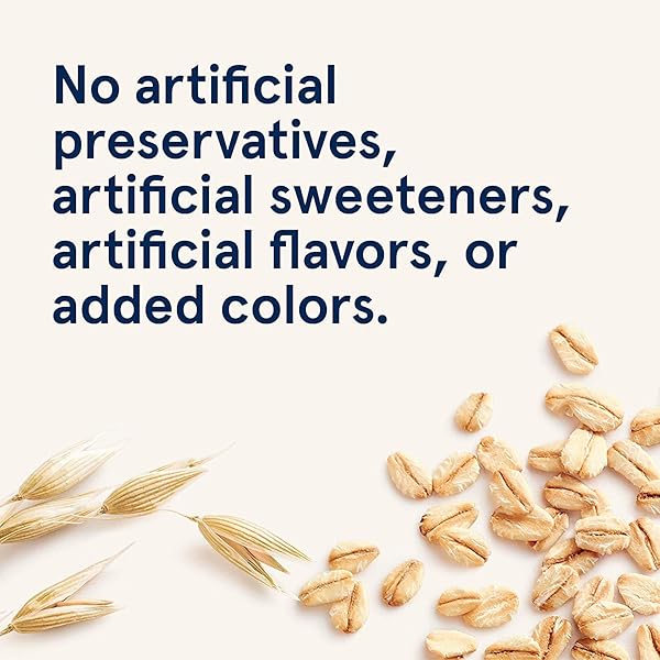 QUAKER PROTEIN INSTANT OATMEAL, APPLE CINNAMON, 12G PROTEIN PER SERVING, WHOLE GRAINS, NO ARTIFICIAL FLAVORS, NO ADDED COLORS, 2.11 OZ PACKETS, (6 PACK)