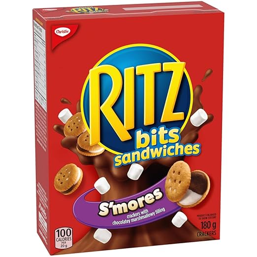 Amazon Com Ritz Bits Sandwiches Smores 180 Grams 6 34 Ounces