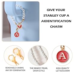 LUHOHI Accessories for Stanley Cup Pearl Chain
