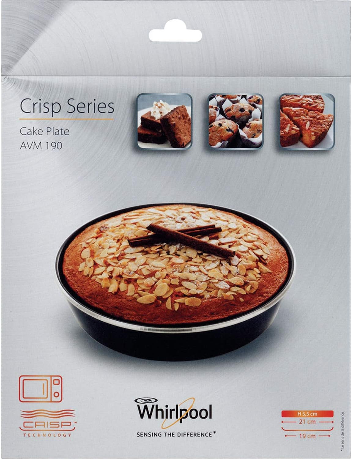 Whirlpool AVM190 Microwave Accessories/Crisp Baking Mould Small (Ø19 cm