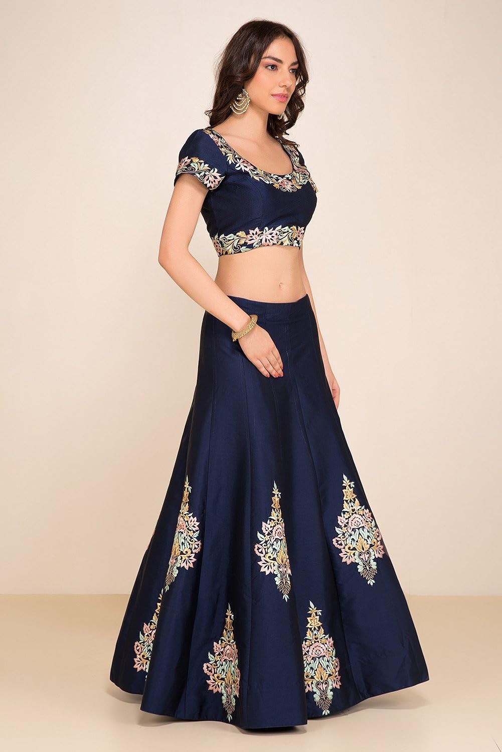 zeel clothing silk lehenga choli