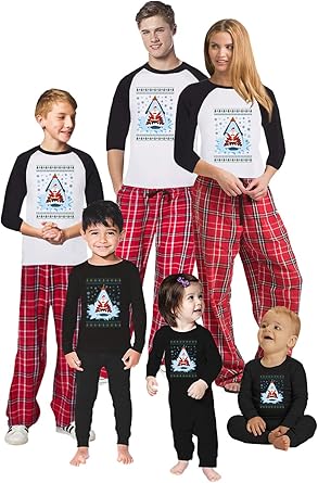 baby shark family christmas pajamas